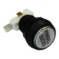 "Pinball Sucks" Start Button